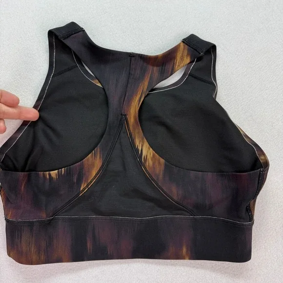 Callia by Carrie Underwood Padded Sports Bra Medium Impact Racerback Brown M - Picture 4 of 8